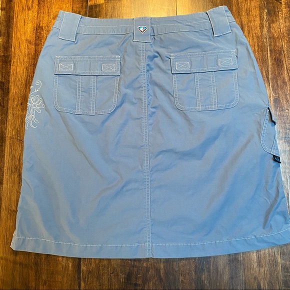 Kühl • Blue Skirt with Floral Embroidery - Picture 7 of 10